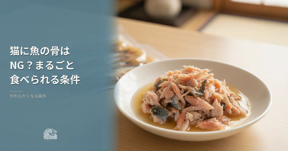 猫に魚の骨はNG？まるごと食べられる条件