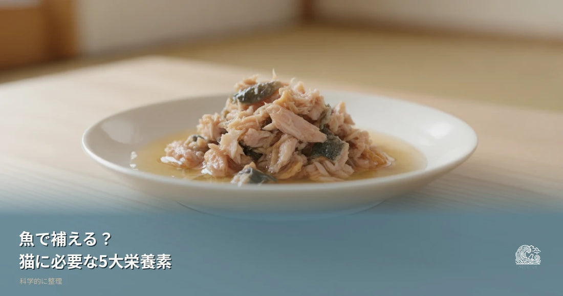 猫に必要な栄養素、本当に魚で補えるの？