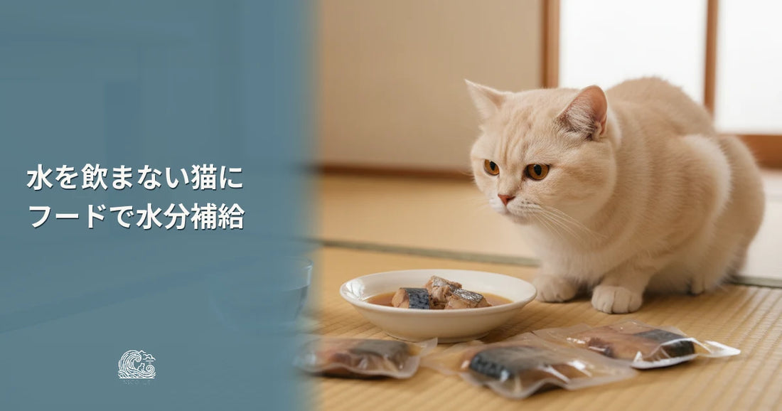 猫が水を飲まない原因と対策｜ウェットフードで水分不足を防ぐ方法
