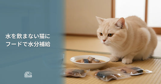 猫が水を飲まない原因と対策｜ウェットフードで水分不足を防ぐ方法